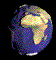 earth spinning gif