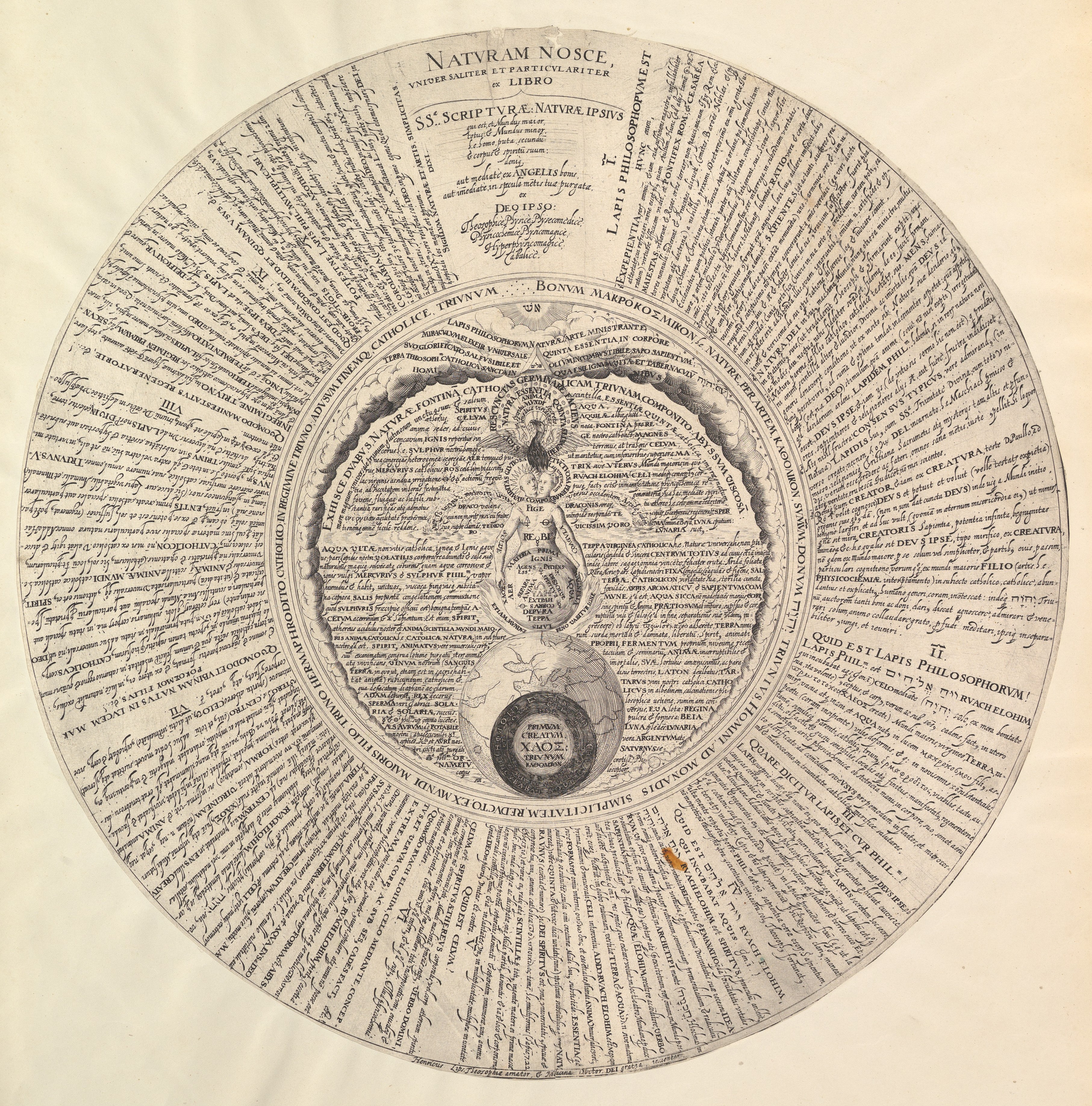 Heinrich Khunrath's 'philosopher's stone'